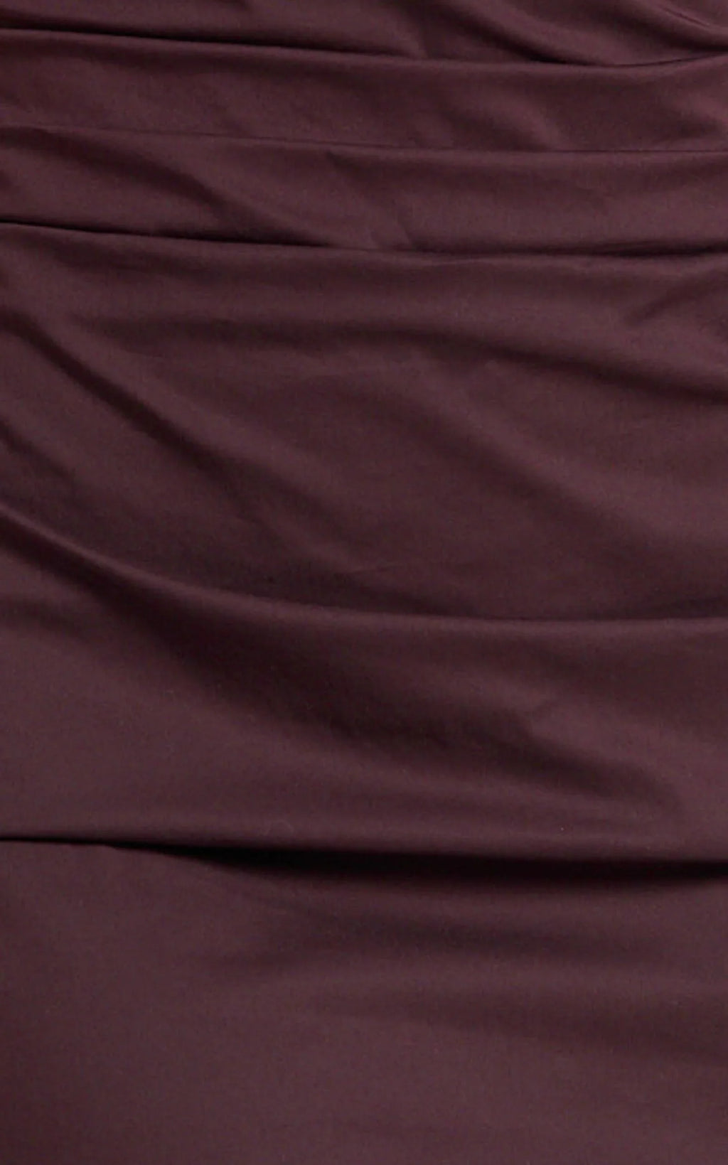 Cleo Mini Dress - Off Shoulder Ruched Bodycon Dress in Chocolate