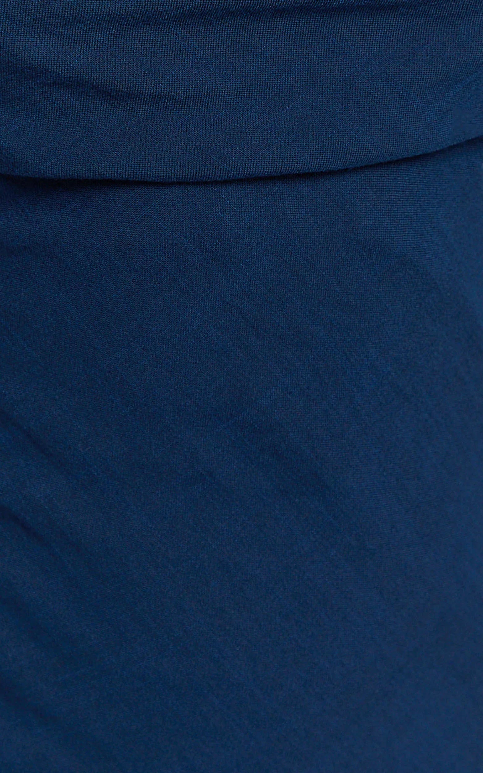 Reviena Maxi Dress - Cut Out Cowl Neck Dress in Navy