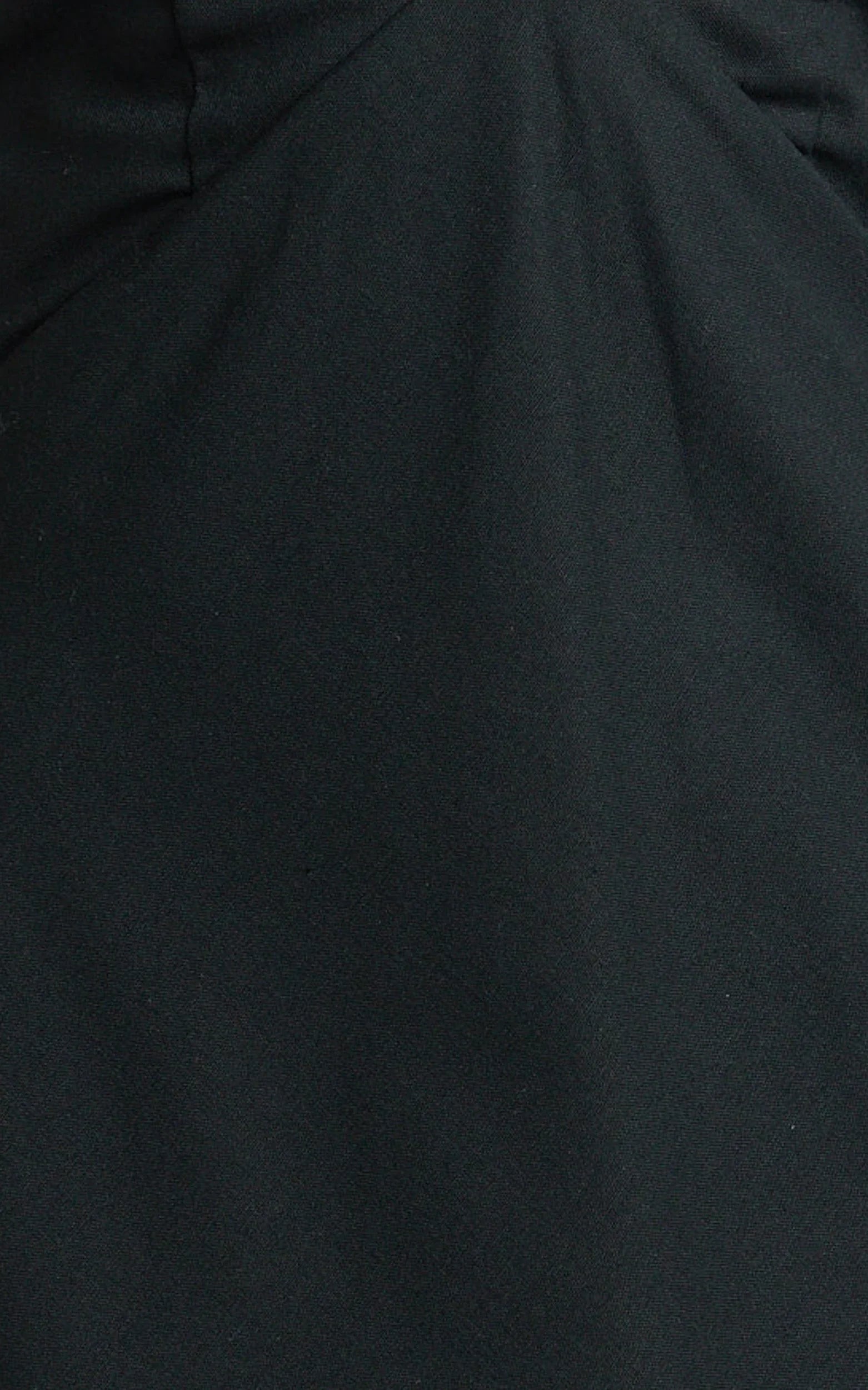 Hinata Maxi Dress - Linen Blend Slip Dress in Black
