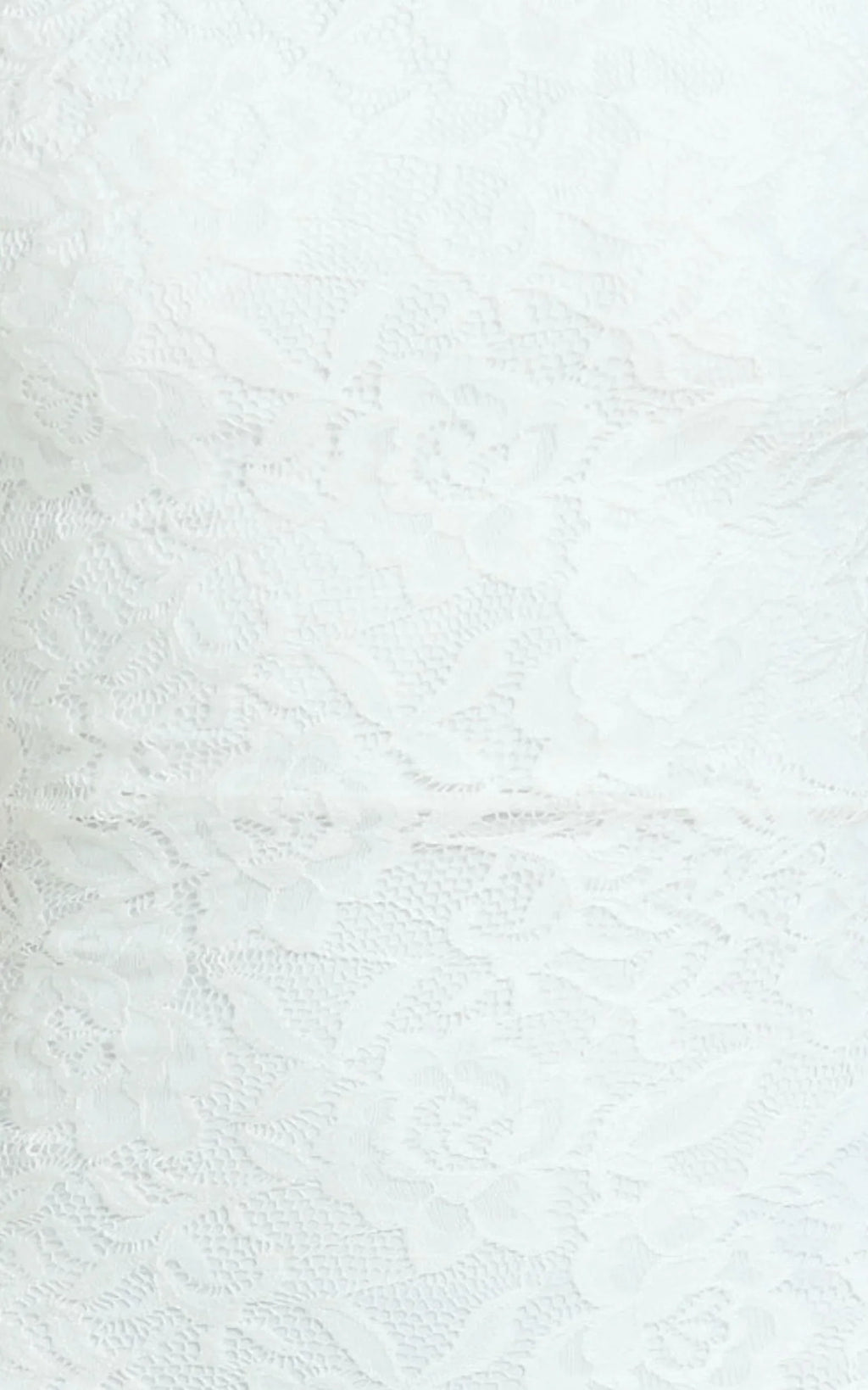 Miller Mini Dress - Lace Twist Off Shoulder Bodycon Dress in White