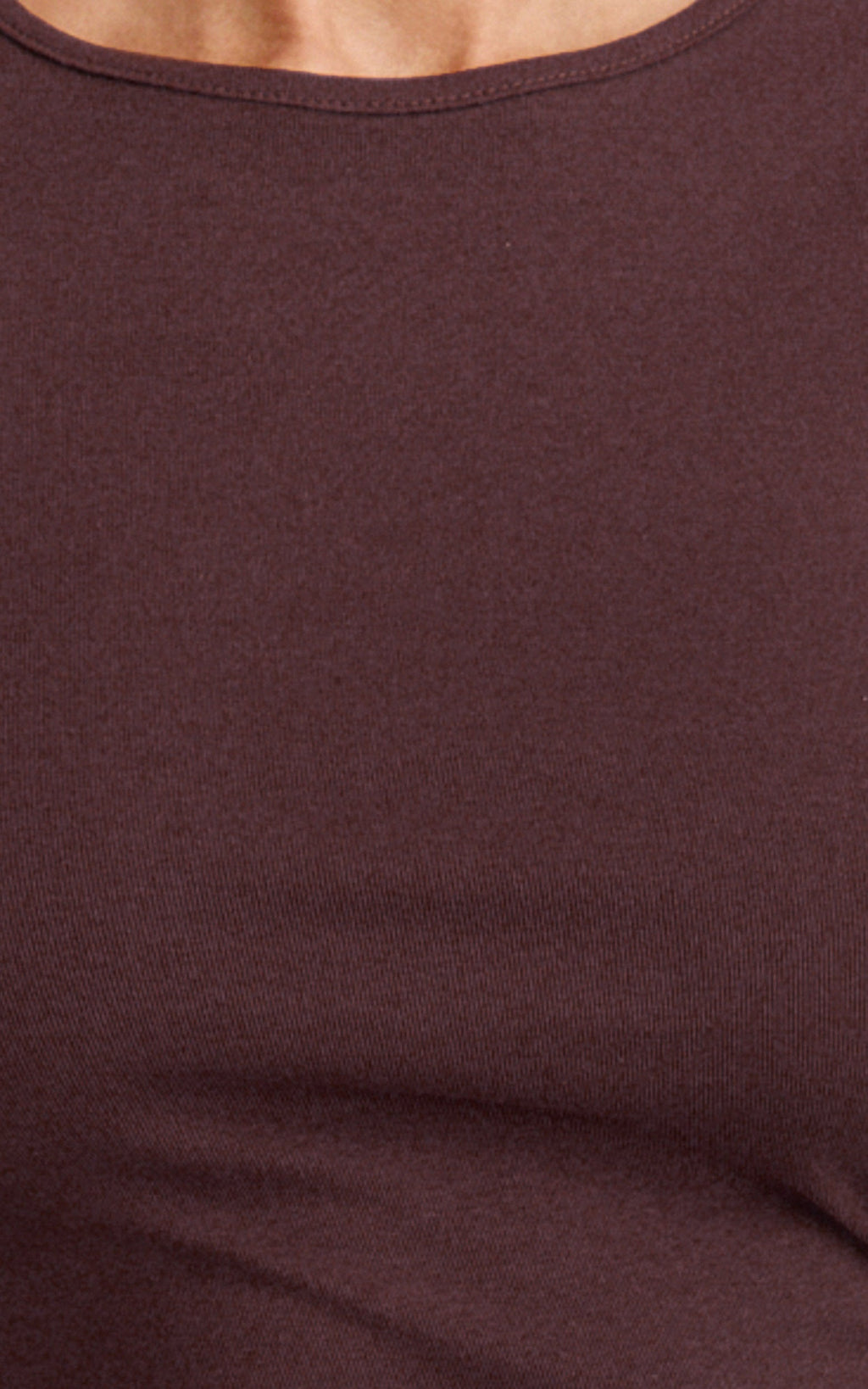 Brielle Mini Dress - Long Sleeve Ruched Bodycon Dress in Chocolate