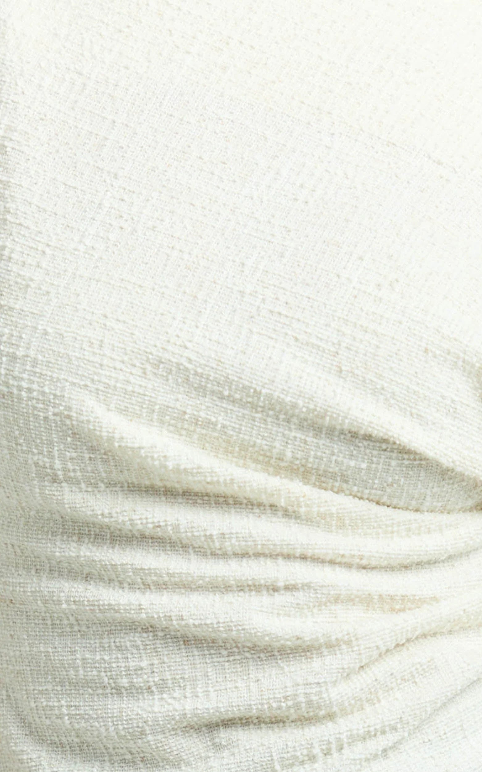 Anna Top - Knit Longline Off Shoulder Top in Cream