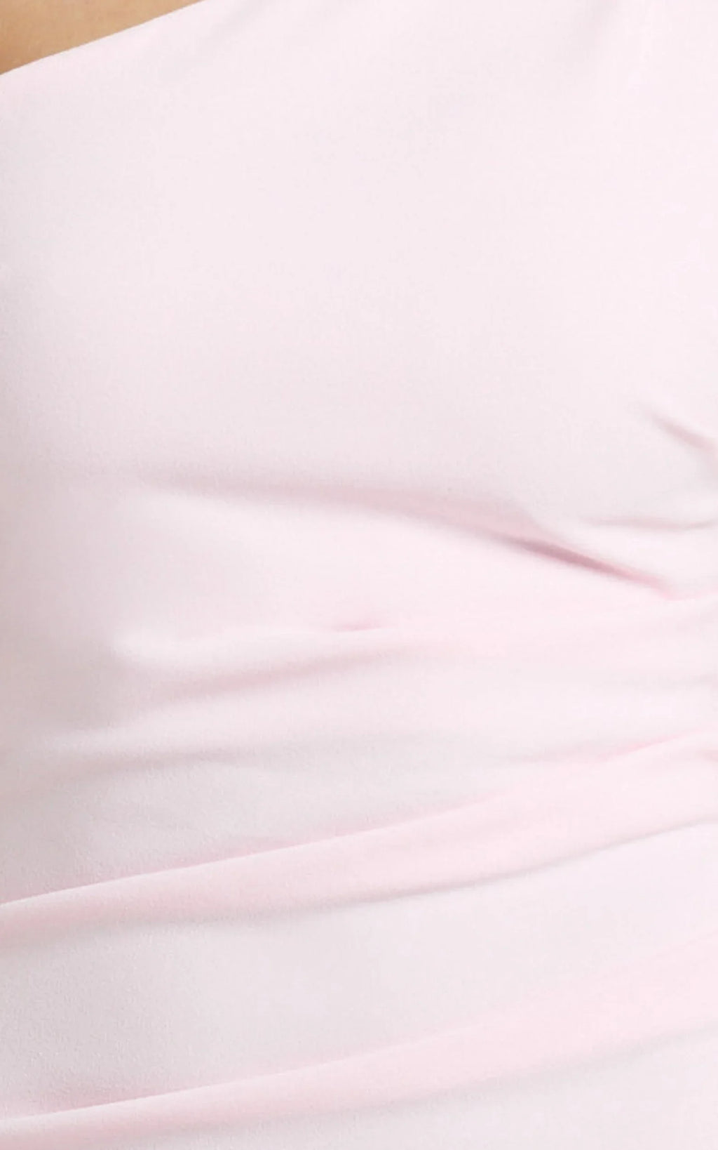 Criselda Maxi Dress - One Shoulder Maxi Dress in Pink