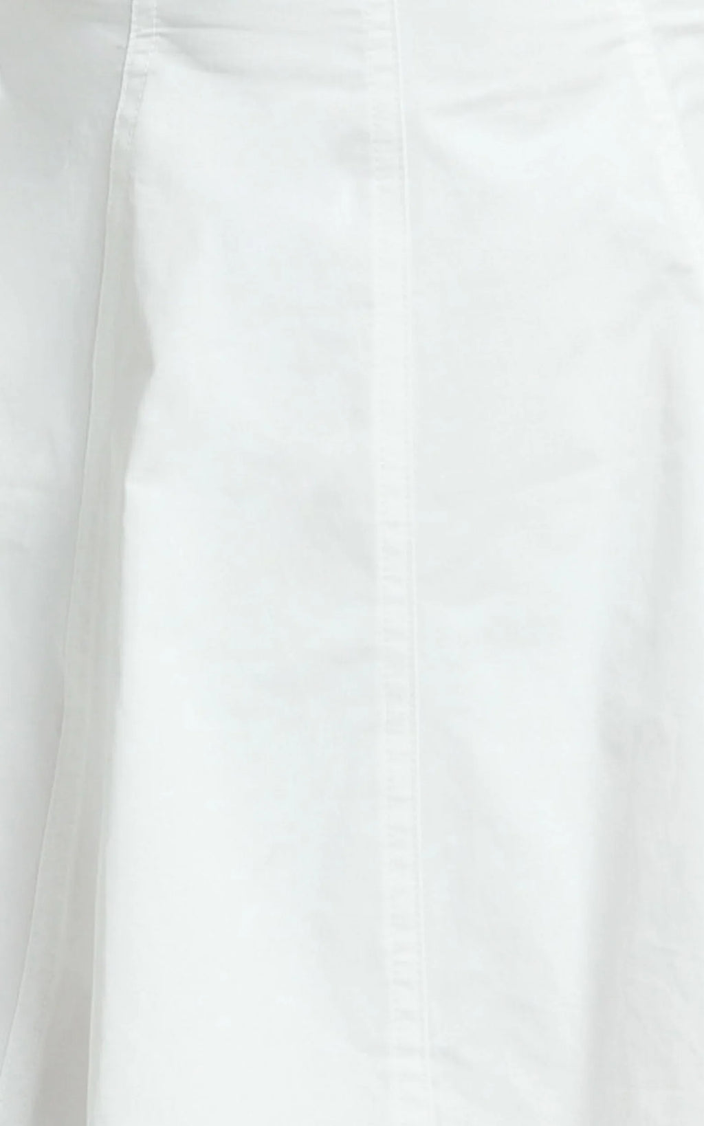 Dylan Mini Dress - High Boatneck Sleeved Fit And Flare Skirt Dress in White
