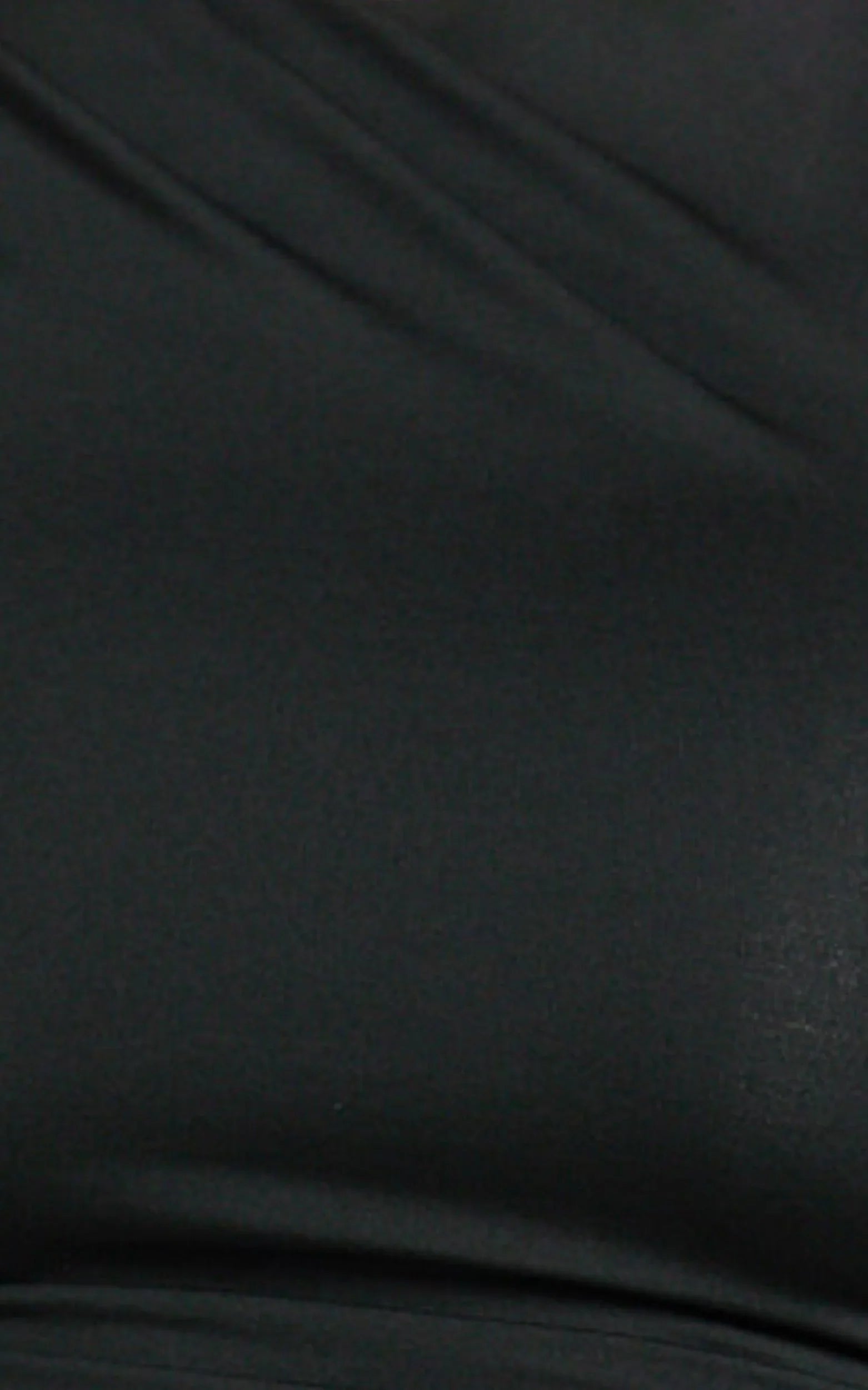 Dixie Maxi Dress - One Sleeve Cut Out Bodycon Dress in Black