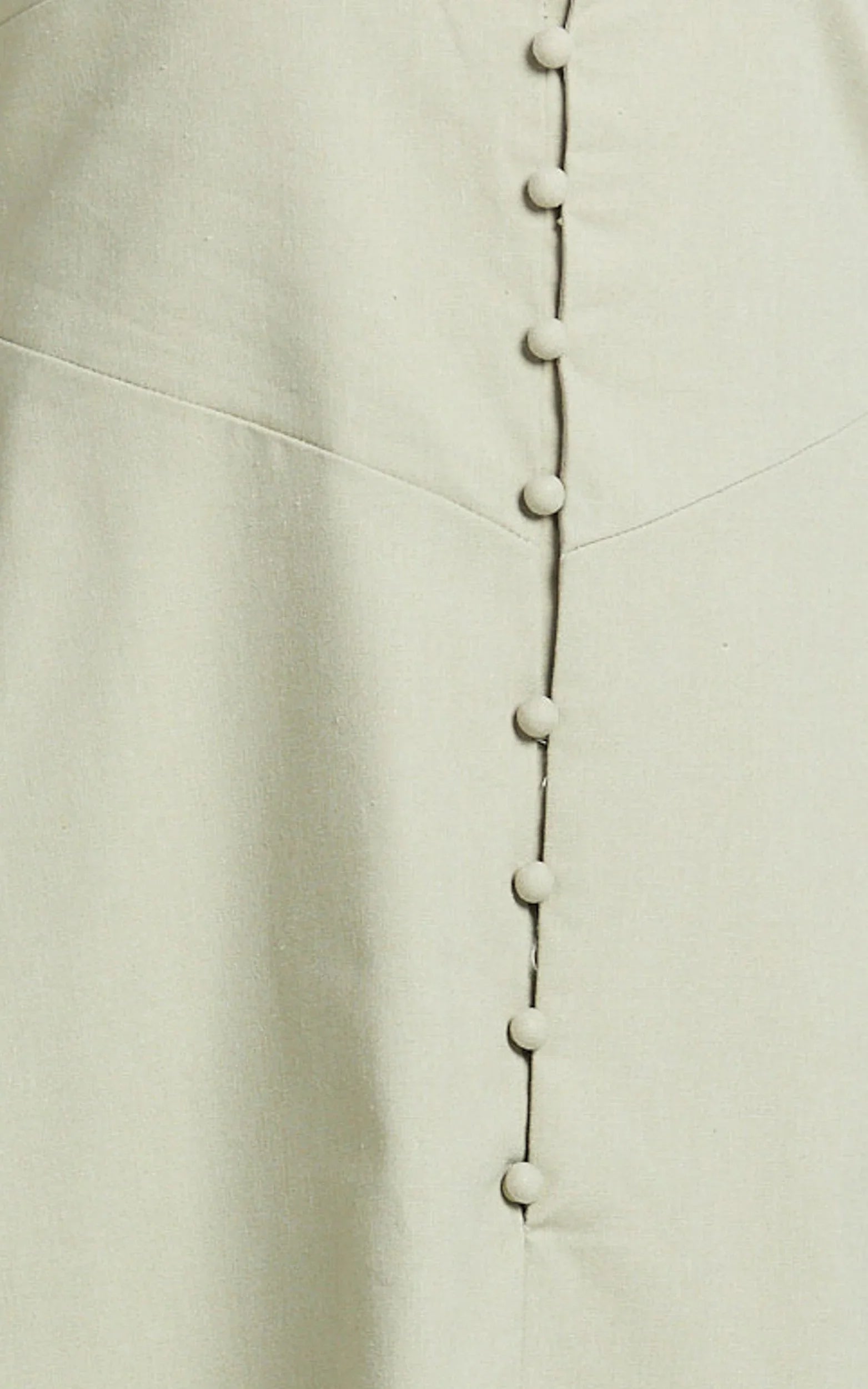 Beata Midi Dress - Line Dress in Sage