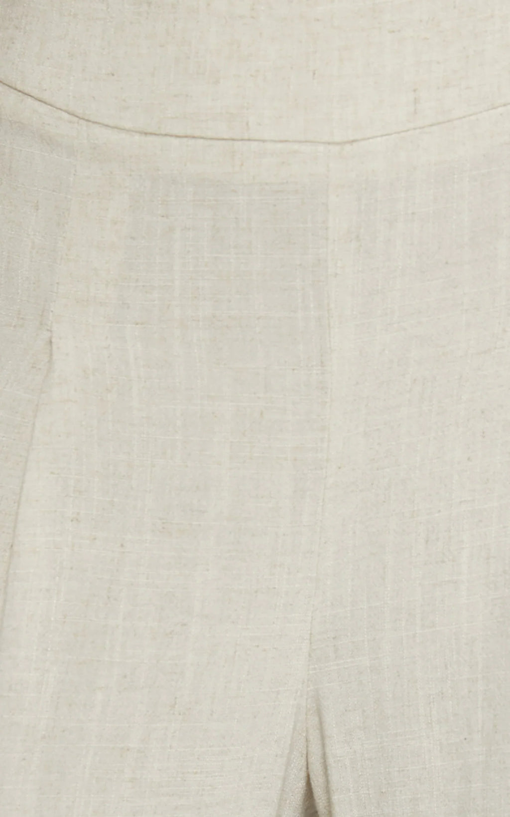 Alina Pants - Linen High Waisted Wide Leg Relaxed Pants in Natural