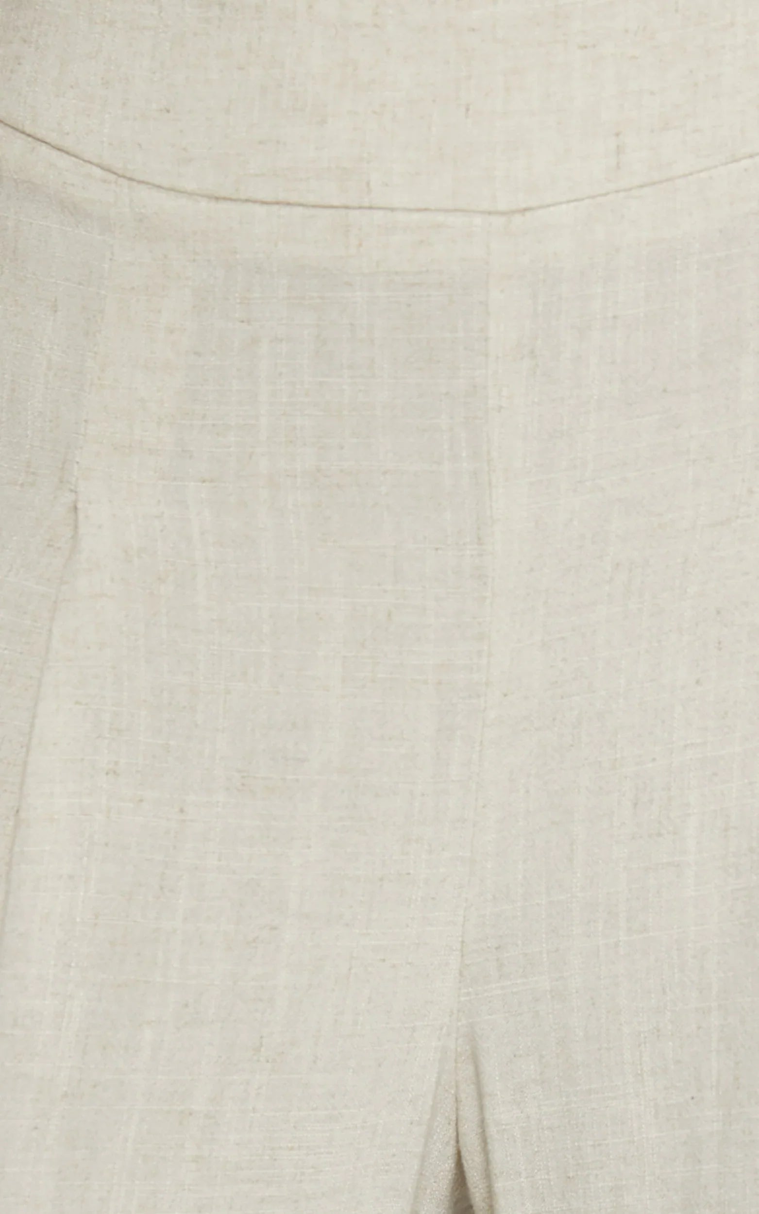 Alina Pants - Linen High Waisted Wide Leg Relaxed Pants in Natural