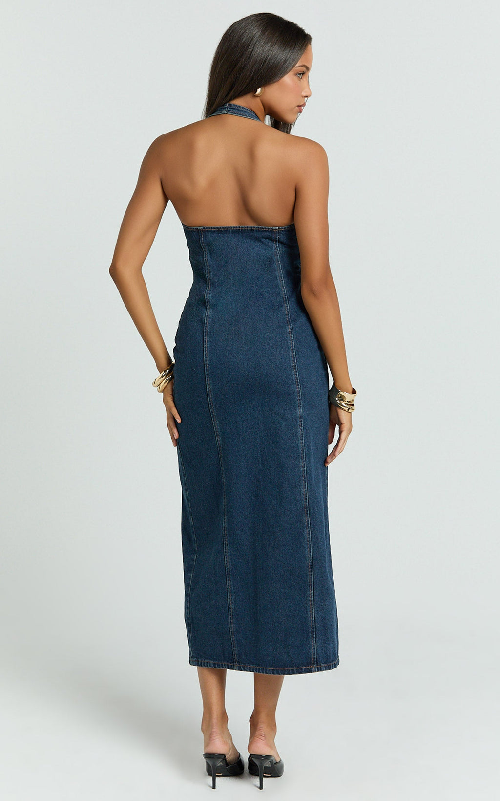 Lioness - Kenny Midi Dress in Indigo