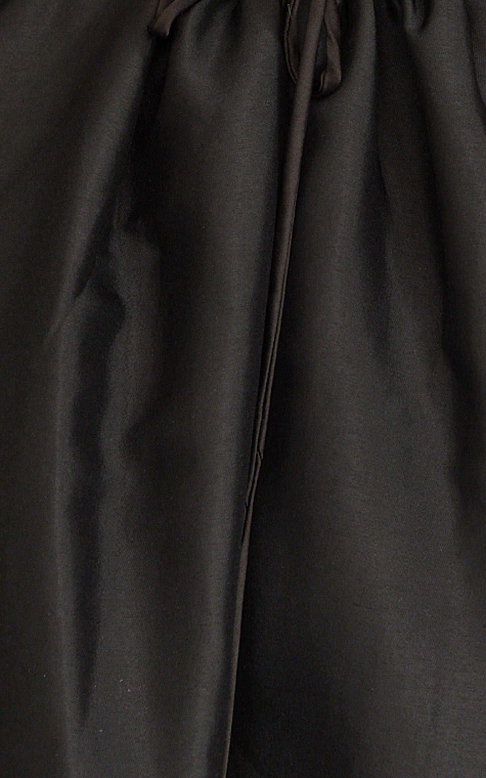 Louisa Maxi Dress - Boned Bodice Lace Up Back Dress in Black