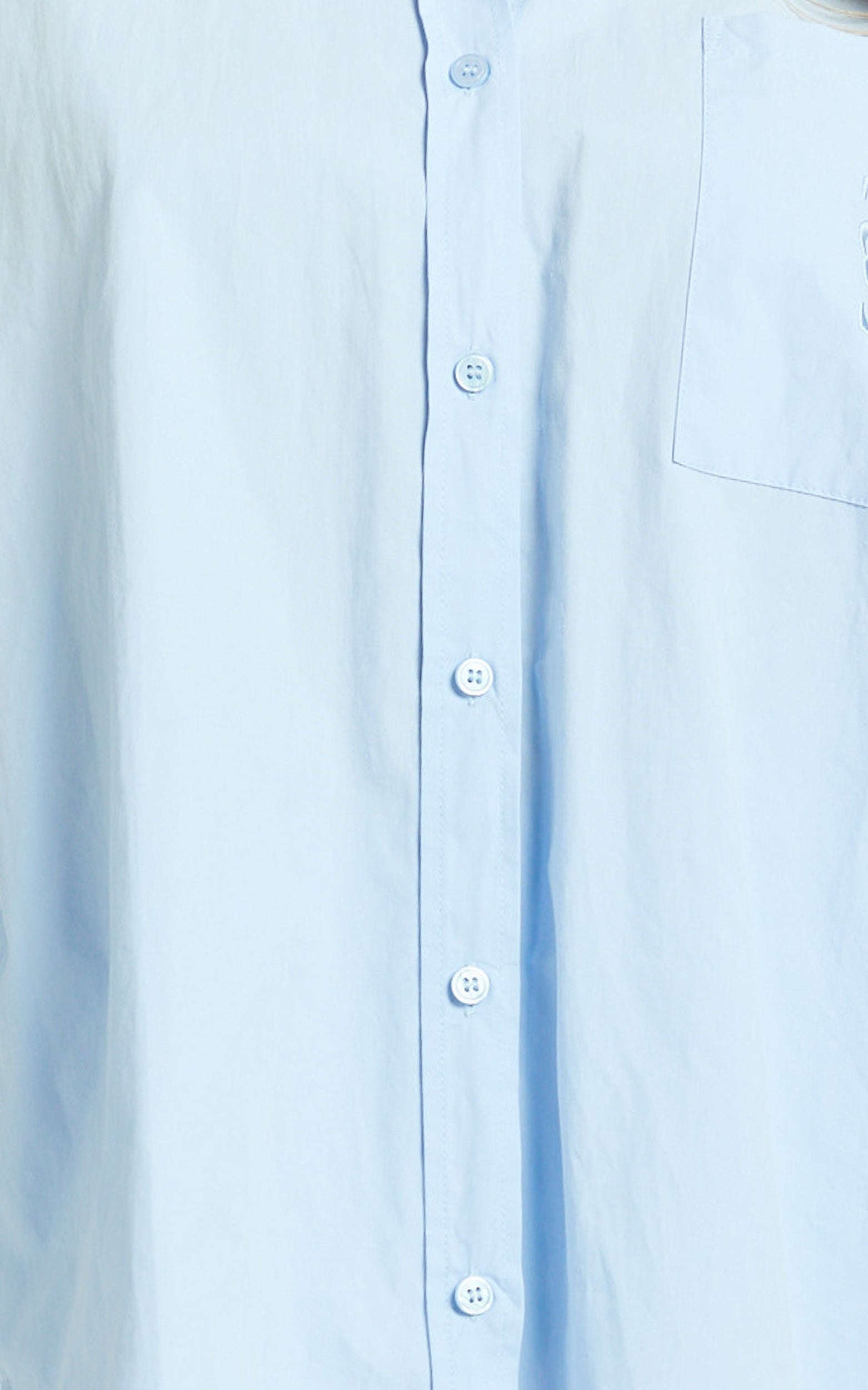 The Hunger Project x Showpo - THP Collared Button Up Long Sleeve Shirt in Blue